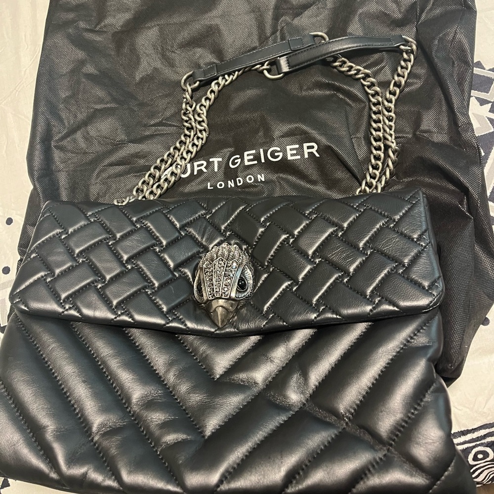 Kurt Geiger XXL quilted bag purse Kensington new with tags